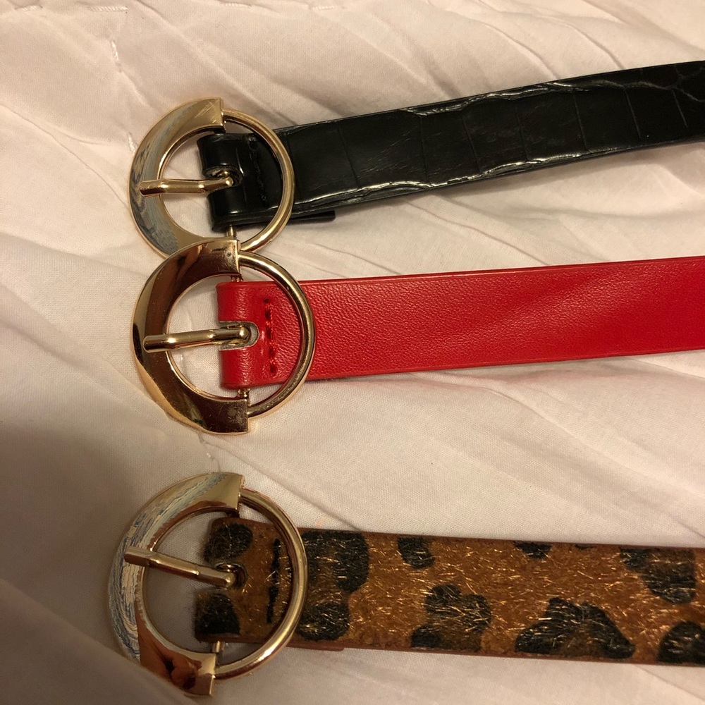 set of 3 belts